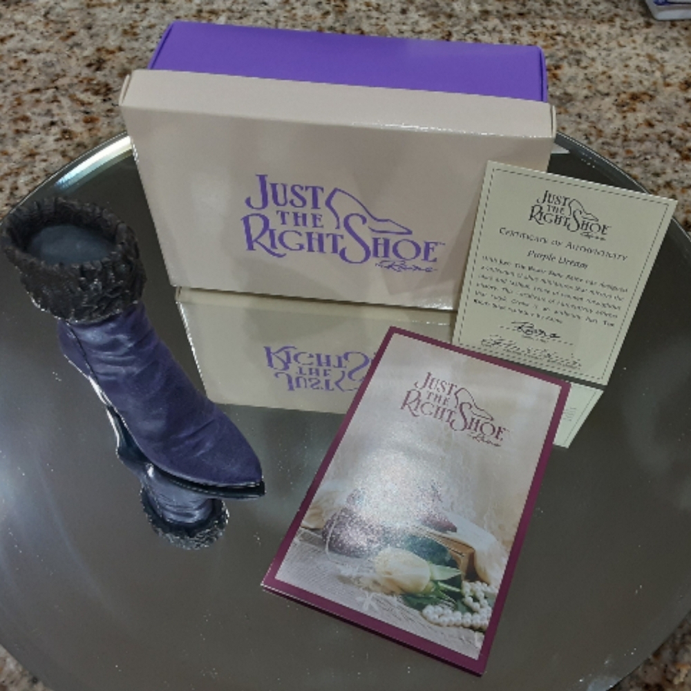 Just The Right Shoe Purple Dream